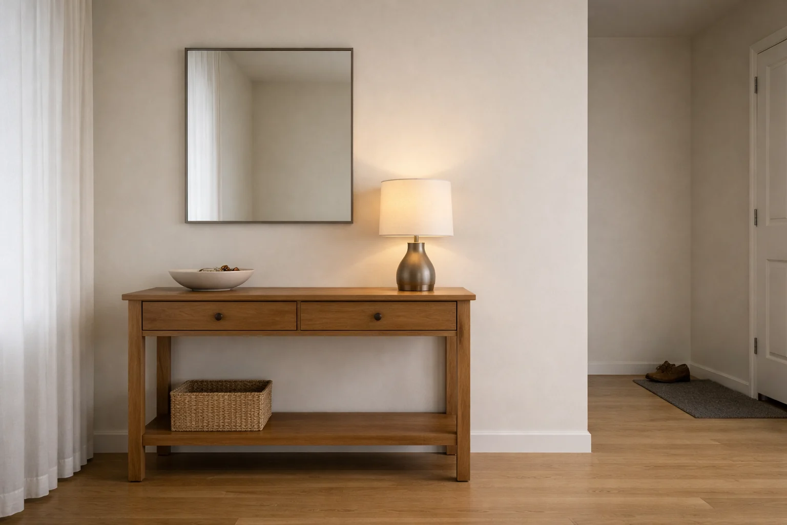 What hit you was real.