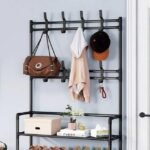 Multifunctional modern 4-tier shoes stand.