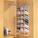 Lightweight 6-Layer storage rack, ideal for hanging behind doors as a space-saving solution.