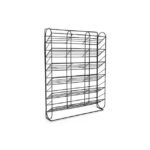 Rust-resistant 6-Layer storage rack made of sturdy alloy steel with high carrying capacity.