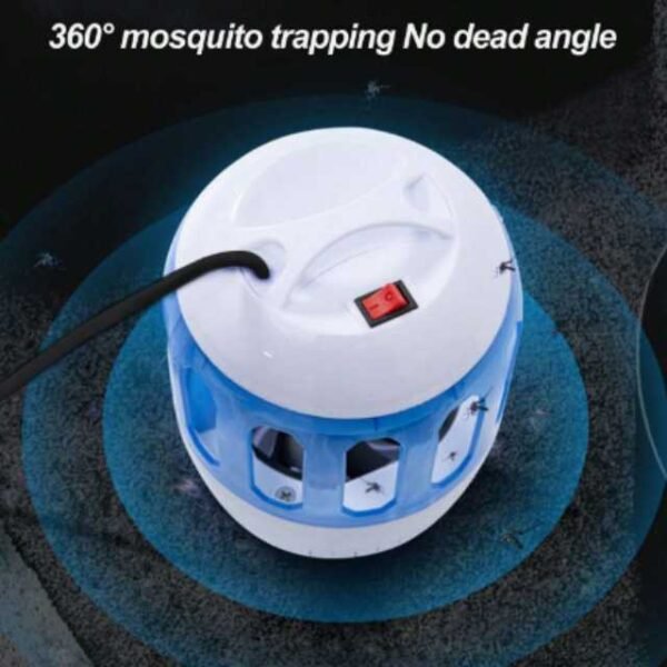 360-degree mosquito trapping insect killer lamp.