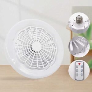 Ceiling Lighting Fan, LED Lamp Air Cooler with 3 Light Settings