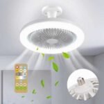 Ceiling Lighting Fan Humidifies and Illuminates