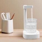 Desktop water dispenser made from durable ABS material.