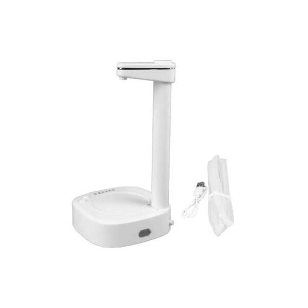 Desktop water dispenser with type-C charging.