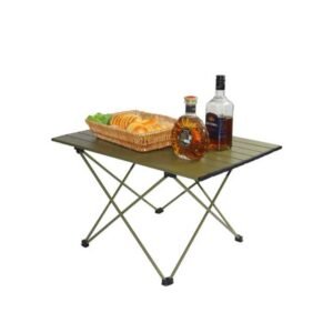 Foldable Picnic Table, Portable Outdoor Camping Table with Bag