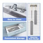 Gap duster brush with convenient storage and easy-to-clean microfiber.