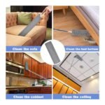 Gap duster brush for versatile cleaning of all spaces.