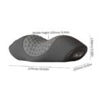 Sleek and Modern Heated Massage Pillow.