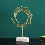 Luxury Meteor Decoration Ornament with geometric shape.