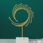 Luxury Meteor Decoration Ornament with circular shape.