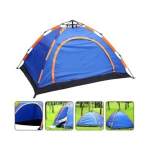 Portable Camping Tent, Waterproof Hiking Tent with Carry Bag