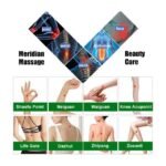 Pulse massage pen for meridian massage and beauty care.