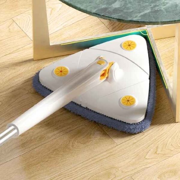 Rotatable floor mop corner cleaner tight spots.