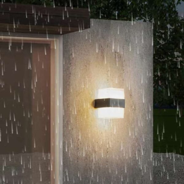 Angular wall light IP65 waterproof outdoor lamp