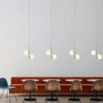 Modern nordic pendant light in bars and restaurants. Adds magical ambiance to your patrons with stylish design.