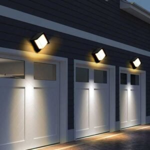 Outdoor Wall Lamp Warm LED Wall Light Sconce for Garden, Patio