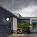 Outdoor Wall Lamp IP65 Waterproof Rating.