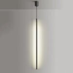 Slim pendant light with 60cm body, suitable for homes, offices, hotels, and restaurants.