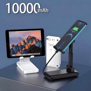 Multifunctional Power Bank 10000mAh with Phone/Tablet Stand