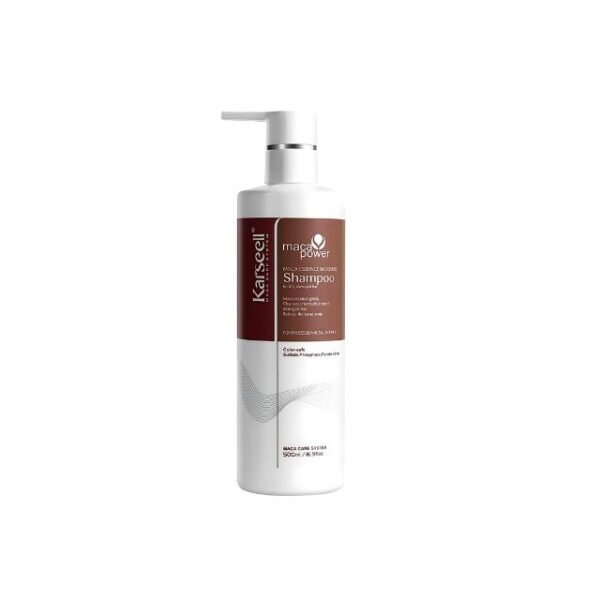 Karseell Moisturizing Shampoo for dry and damaged hair with maca and argan oil.