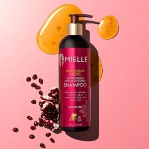 Mielle Moisturizing Shampoo for Soft, Detangled Curly Hair, 355ml