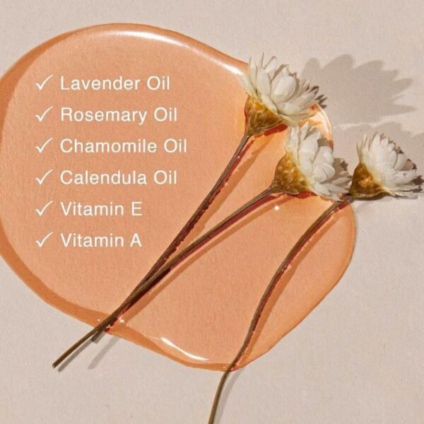 Bio-Oil skincare oil featuring natural ingredients like vitamin A, chamomile, and lavender oil.