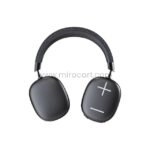 Green Lion Echo Max Bluetooth Headphones in black with cushioned ear cups and padded headband featuring volume controls and sleek, comfortable design.