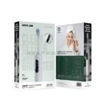 Green Lion Smart Toothbrush packaging highlights its sleek design and advanced features like a vibrant TFT display and 4 cleaning modes