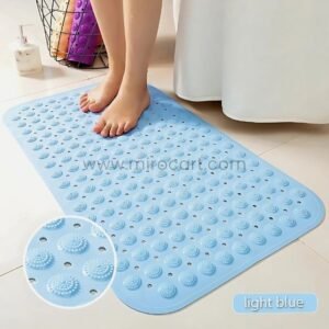 Non-Slip Massage Bathtub Mat – 70x40cm PVC with 194 Suction Cups for Showers & Tubs