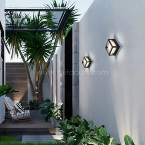 Sleek Cube Wall Light – Waterproof 3000K LED for Cozy Entryways & Patios