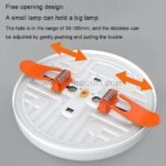 Sleek LED ceiling downlight with free-opening design for flexible installation.